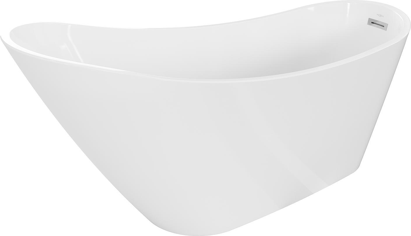 Mexen Oviedo freistehende Badewanne 170 x 76 cm, Weiß - 51561707600