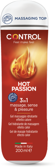 Control Gel Massagem 3in1 Hot Passion 200 ml