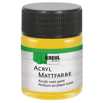 KREUL Acryl Mattfarbe Gold 50 ml