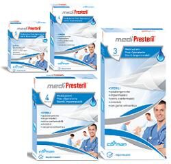 Medipresteril Medicazioni Post-Operatorie Impermeabili Sterili 10x25 cm 3 Pezzi