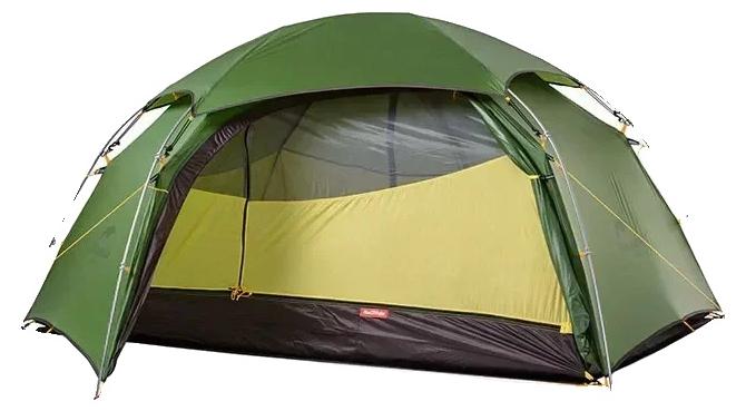 Campingzelt, leichtes Design, ganzjährige Nutzung, 20D Grün-Reißverschluss