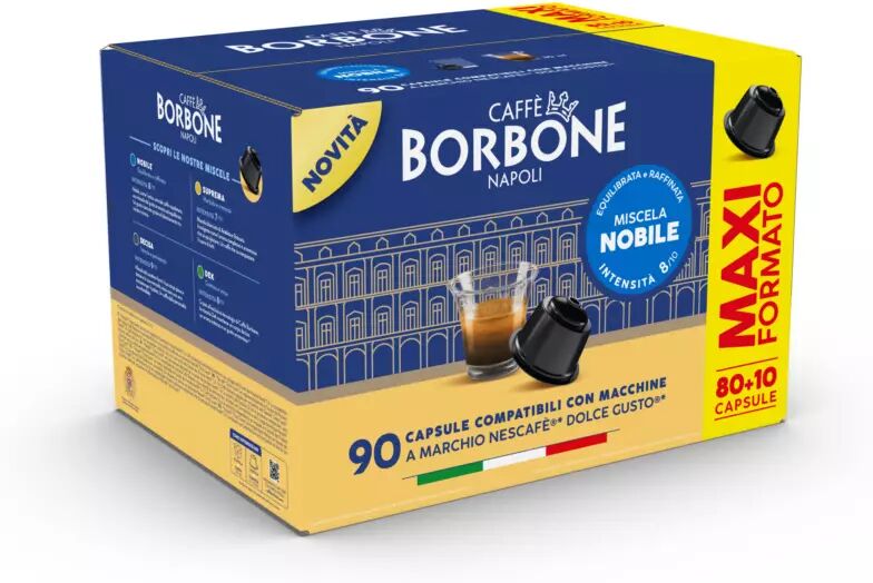 Caffè Borbone CAPSULE BORBONE COMPATIBILI DOLCE GUSTO 90PZ