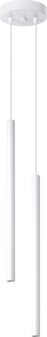 Hanglamp Lumilo MOSSA 2 wit met G9 fitting en dimbare LED-optie
