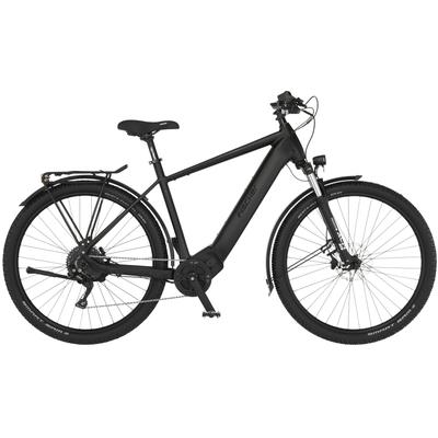 E-Bike FISCHER FAHRRAD "TERRA 8.0i 55" Gr. 55, schwarz (schwarz, schwarz), Elektrofahrräder, 55cm, 29 Zoll (73,66cm), Pedelec, Elektrofahrrad für Damen u. Herren