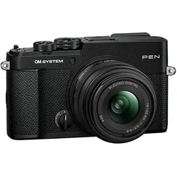 OM System PEN + 14-42mm F3.5-5.6 III Kit schwarz