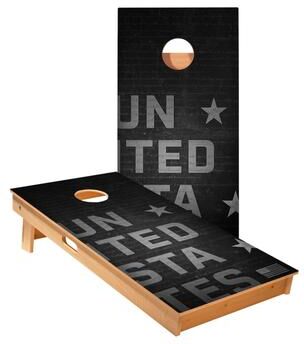 Skip's Garage United States Constitution Cornhole Boards