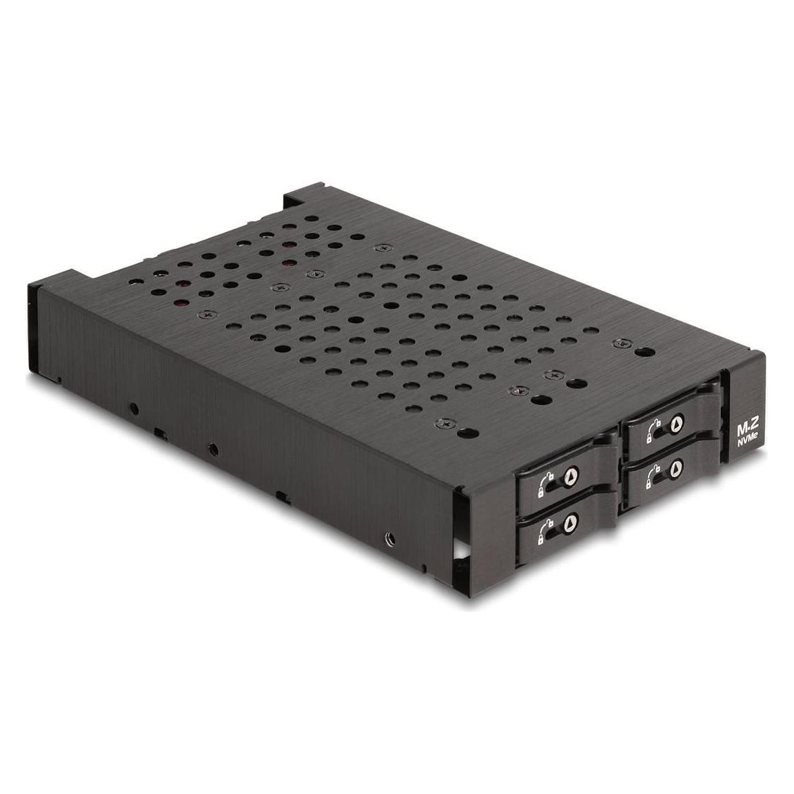 Delock 3.5? Wechselrahmen für 4 x M.2 NVMe SSD mit OcuLink S (47111)