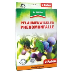 Pflaumenwickler Pheromon-Falle: ideal für Pflaumenbäume in Gärten und Plantagen: 2 Fallen