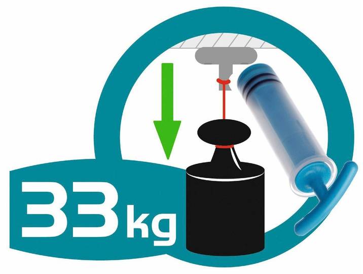 Badregal WENKO Vacuum-Loc Quadro , silber (glänzend, loc: chrom), B:14,5cm H:8,5cm T:38,5cm, ABS-Kunststoff, Edelstahl, Regale, Badregal, aus Kunststoff, Edelstahl-Halterung, Befestigen ohne Bohren