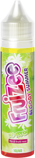 Eliquid France Bloody Summer No Fresh Fruizee Liquido Shot 10ml Frutta