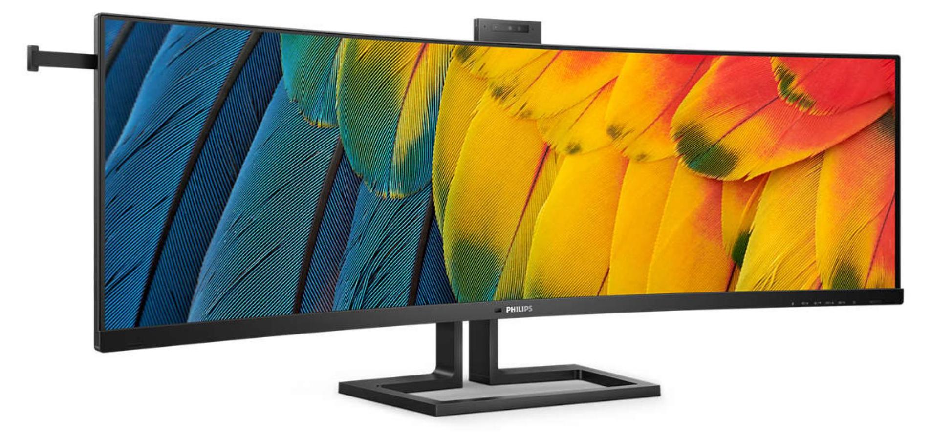 Philips 6000 series 45B1U6900CH/00, 113 cm (44.5"), 5120 x 1440 Pixel, UltraWide Dual Quad HD, LED, 4 ms, Schwarz