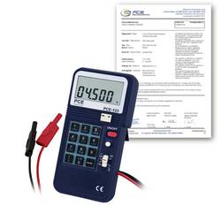 PCE Instruments PCE-123-ICA Hand-Multimeter kalibriert (ISO) digital ISO kalibriert, inkl. Tasche