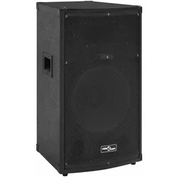 Professioneller HiFi-/Bühnen-Lautsprecher Passiv 1000 W Schwarz (Passiv, 1x 1000 W), PA Lautsprecher, Schwarz