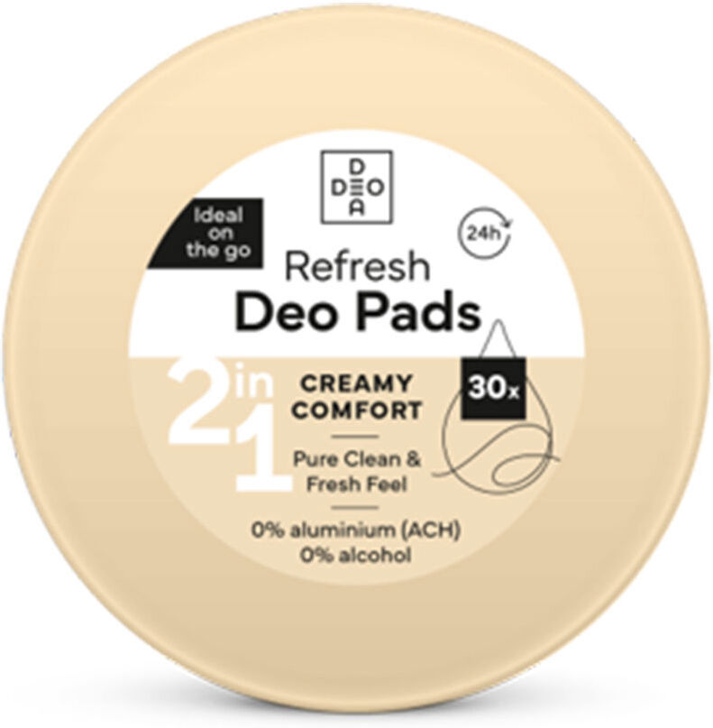 Deodea Discos de desodorante cremoso 30 unidades