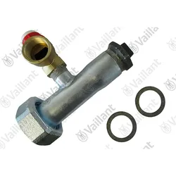 Vaillant T-Stück mit Sicherheitsventil 129255