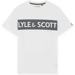 Lyle and Scott, Herren, Sportshirt, Markensport-T-Shirt (M), Weiss