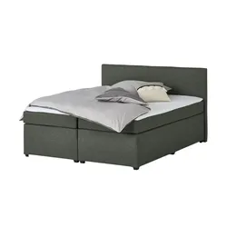 Boxspringbett  Countess , grau , Maße (cm): B: 187 H: 104