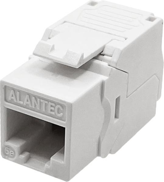Alantec Keystone connector RJ45 UTP Cat.5e Slim wit