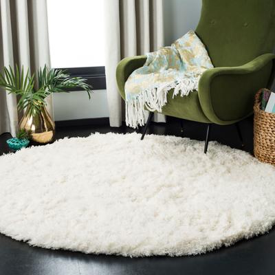 SAFAVIEH Polar Shag Bibi Glam Solid 3-inch Extra Thick Rug