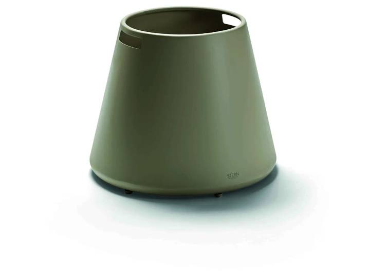 Pflanzengefäss Greige / 60 x 40 cm Stern / Farbe: Beige Grau