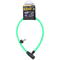Dunlop - Kabel, Schloss für kolo proti krádeži (grün)