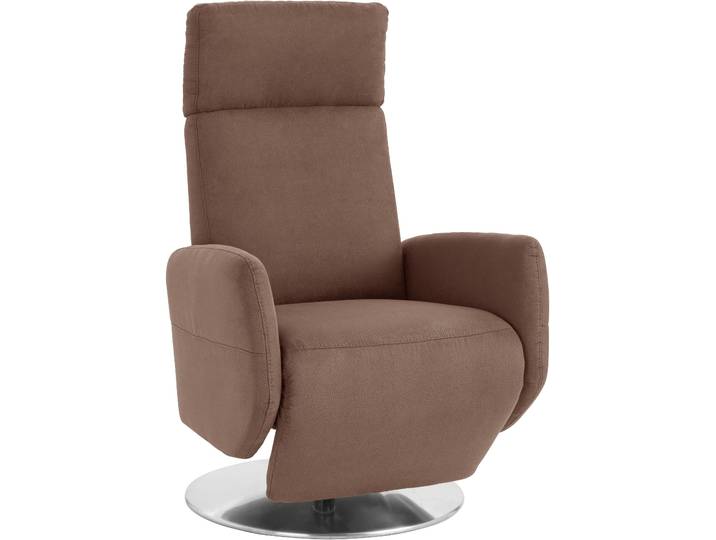 TV-Sessel SIT & MORE Kobra , braun, B:71cm H:110cm T:82cm, Luxus-Microfaser (90% Polyester, 10% Polyamid);Flachgewebe (100% Polyester);Struktur (100% Polyester), Sessel, TV-Sessel