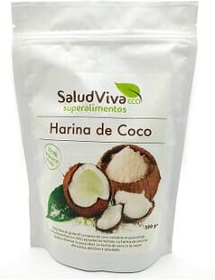 Salud Viva Farinha De Coco Ecológico 250g