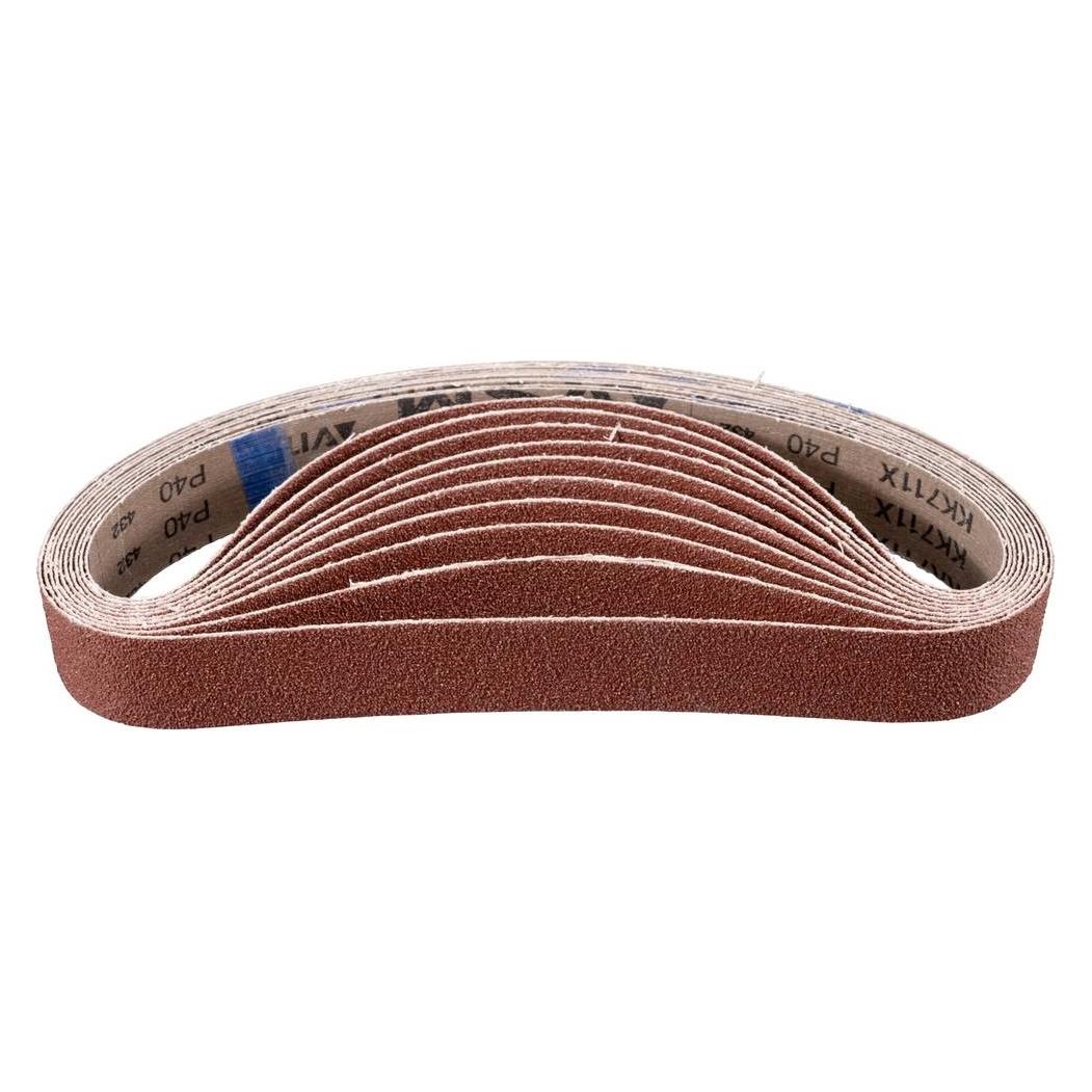 Pferd Korund Schleifband BA 40x760 mm A40 für universelle Anwendung mit Rohrbandschleifer (40) (45000205)