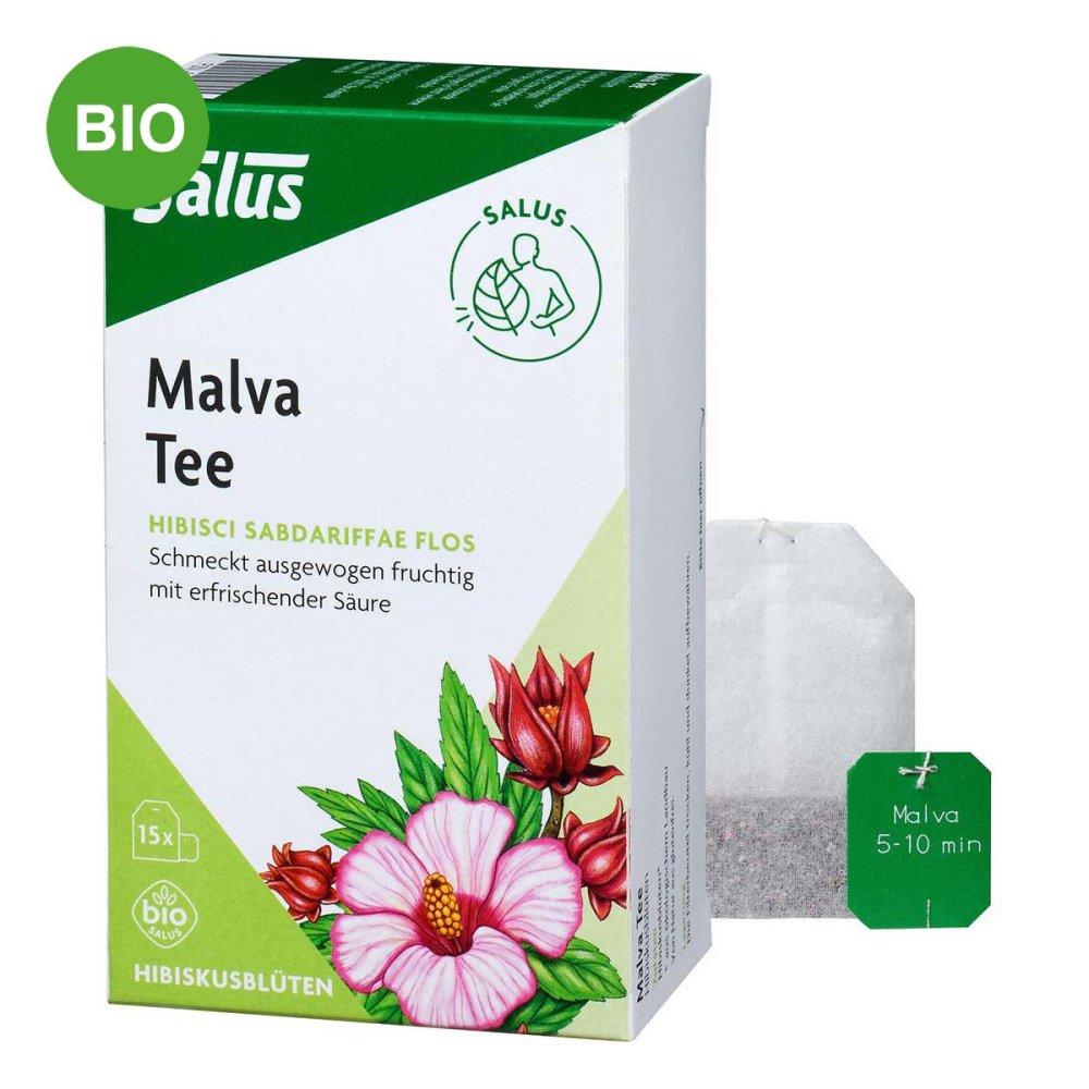 SALUS Pharma GmbH Malvatee Hibiskusblütentee bio Salus Filterbeutel 09002377