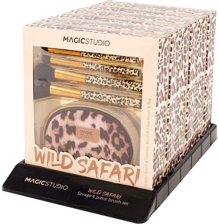 Magic Studio Wild Safari Savage Brush coffret 5 pz