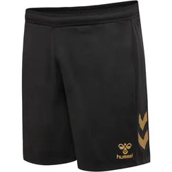 hummel hmlE24C Poly Shorts Damen 2128 - black/gold XS