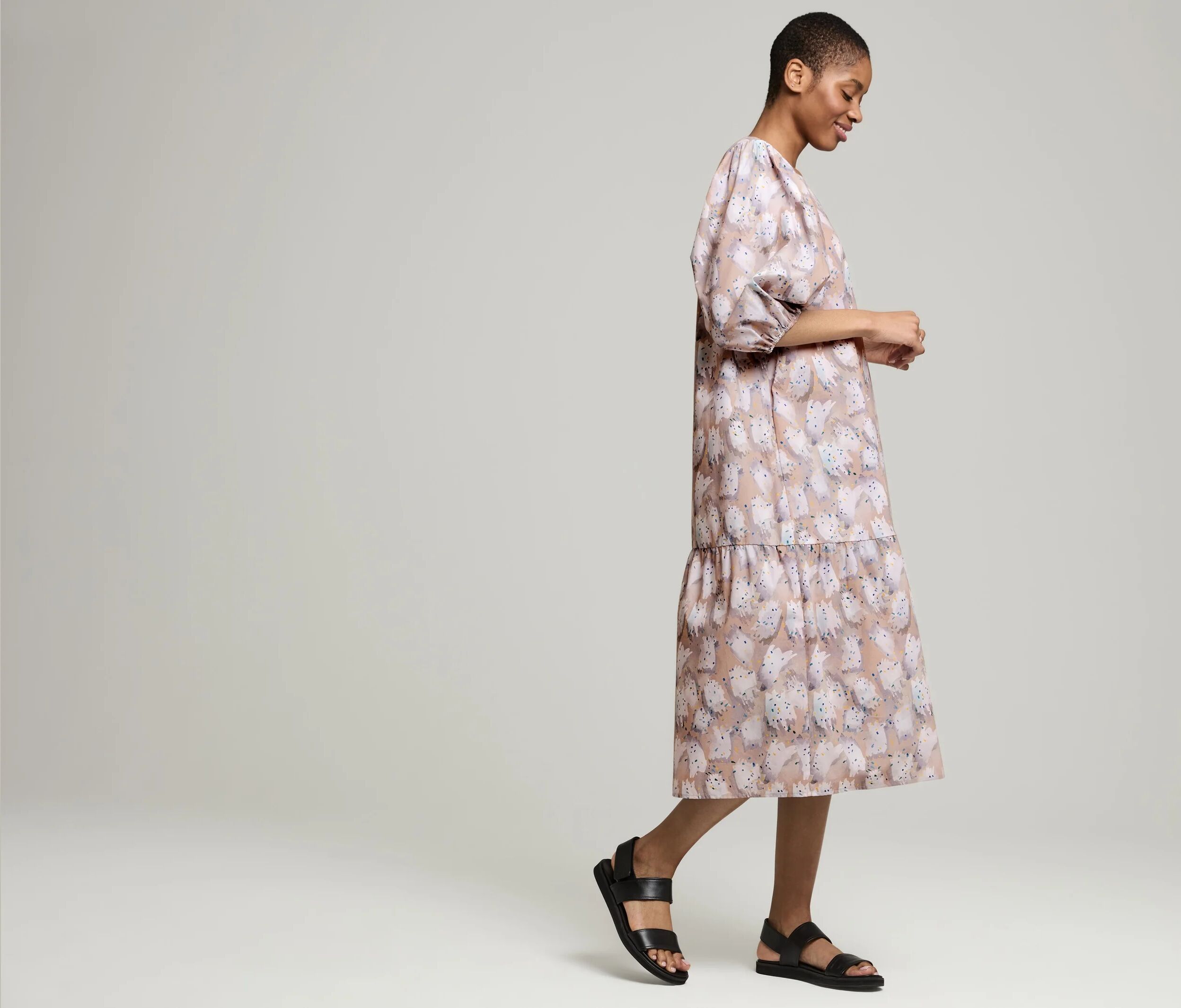 Nah/Studio Kleid - Baumwolle - Gr. 34 - print