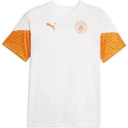 Puma, Herren, Fussballtrikot, MCFC Training Jersey (XS), Weiss