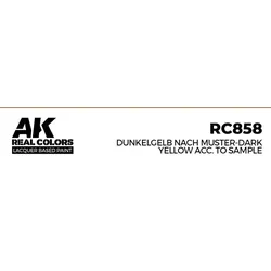 AK Real Colors Dunkelgelb Nach Muster-Dark Yellow acc. to Sample