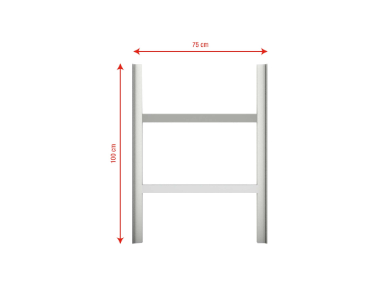 Wentex SET Frame Rahmensystem H Modul, 75x100cm