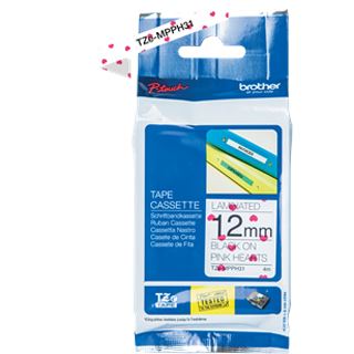 Brother TZE-MPPH31 Laminiertes Tape 12mm pink
