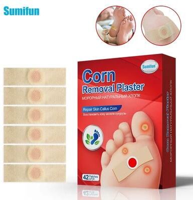 Uplift Essentials Total Comfort Corn & Callus Removal Adhesive Patches no File