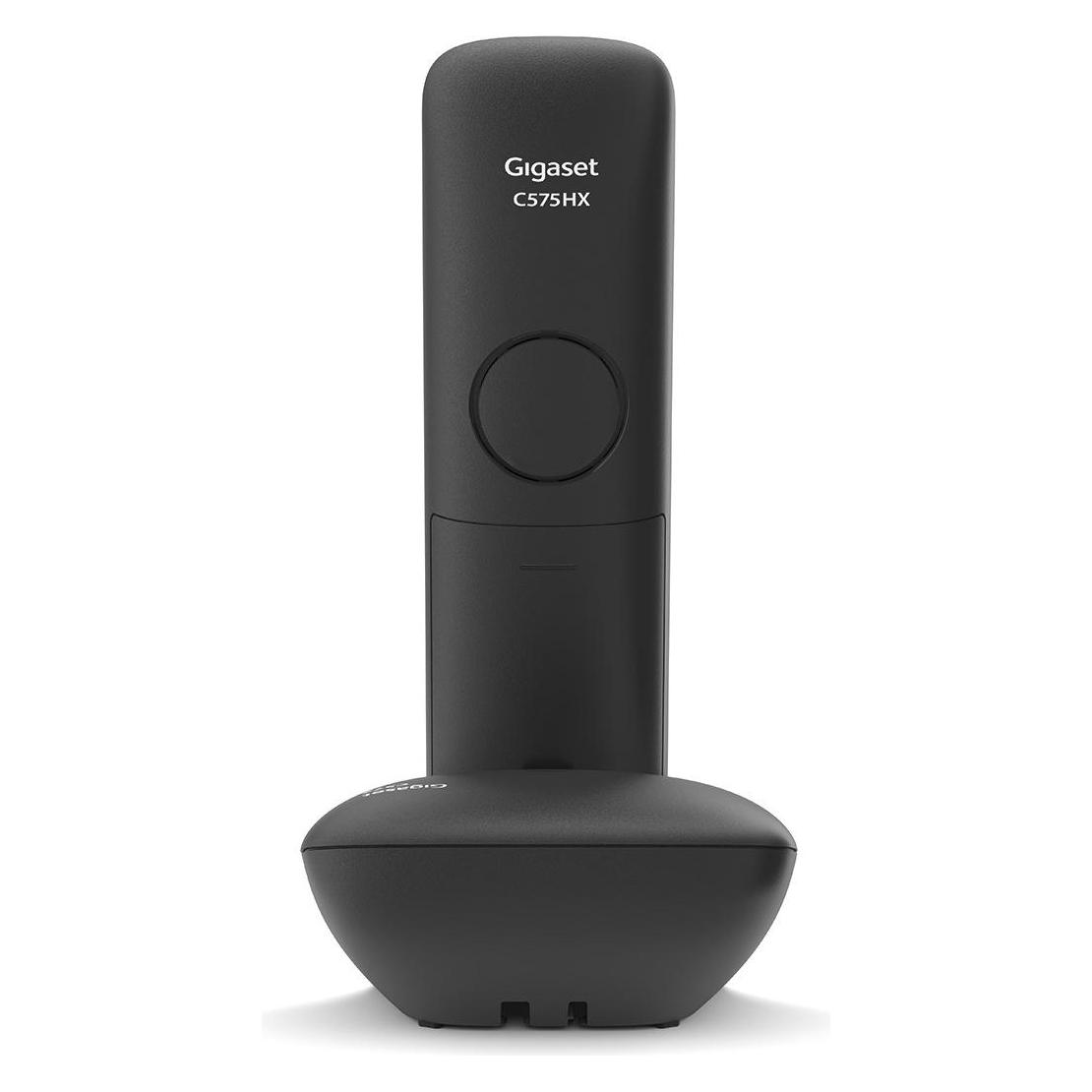 Gigaset C575 - DECT/GAP bezdrátový telefon, černá (4250366861913)