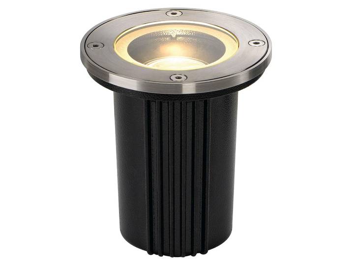 SLV Dasar Exact 228430 Outdoor recessed light GU10 HV halogen 35 W Stainless steel