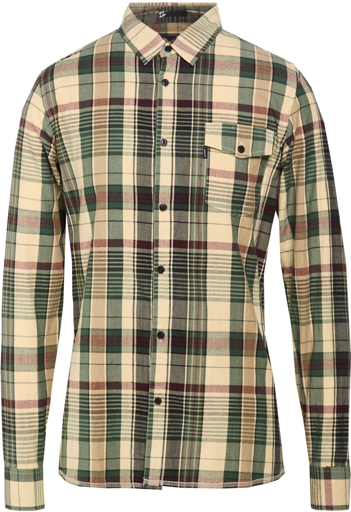 Billabong Camisa Hombre Verde oscuro M Hombre