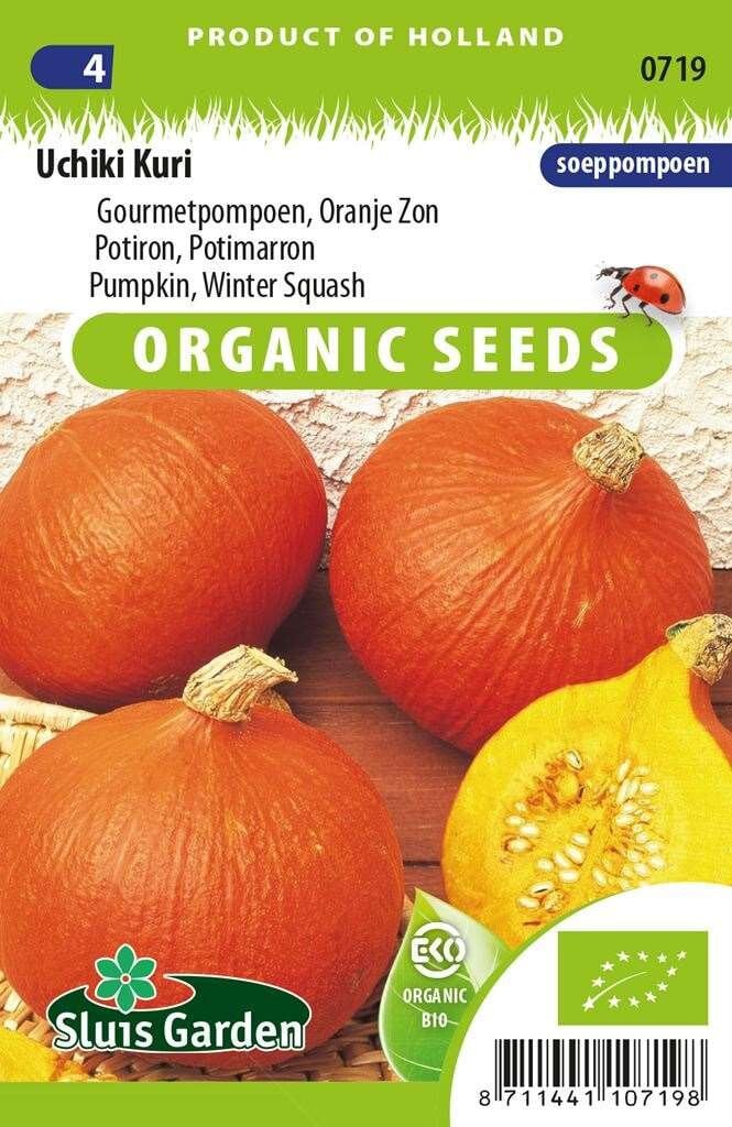 Sluis Garden Uchiki Kuri Pompoen zaden BIO