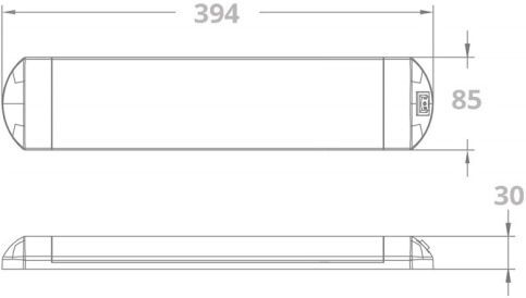 HiNelson Plafoniera a 39 LED