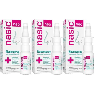 Nasic neo Nasenspray 3x 3x10 ml