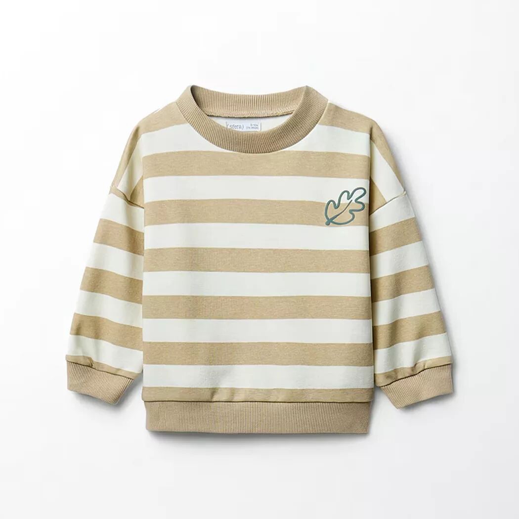 Sfera - Sweatshirt, 6 Monate, Beige