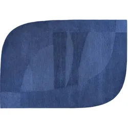 WECONhome Kurzflorteppich Dodo kobalt blau 160x230 cm