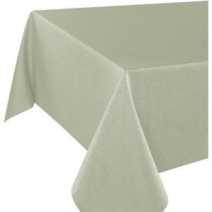 Delindo Tischdecke Wien, lindgrün, 130 x 160 cm, rechteckig, aus Polyester, mit Fleckschutz-Imprägnierung