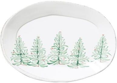 Vietri Melamine Lastra Holiday Oval Platter