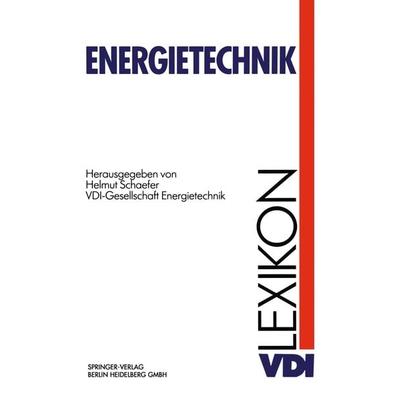 VDI-Lexikon Energietechnik, Set von , Springer Berlin, 978-3-642-95749-9