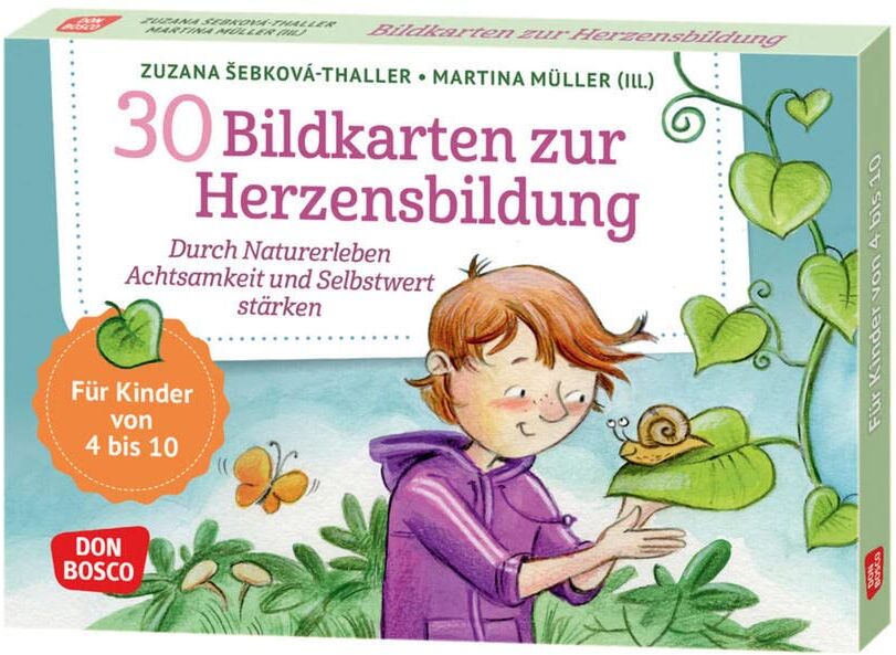Zuzana Šebková-Thaller - 30 Bildkarten zur Herzensbildung: Durch Naturerleben Achtsamkeit und Selbstwert stärken. Spielerisch mit Kindern von vier bis zehn Jahren Naturliebe, ... und innere Balance. 30 Ideen auf Bildkarten) - Preis vom 10.10.2026 11:48:34