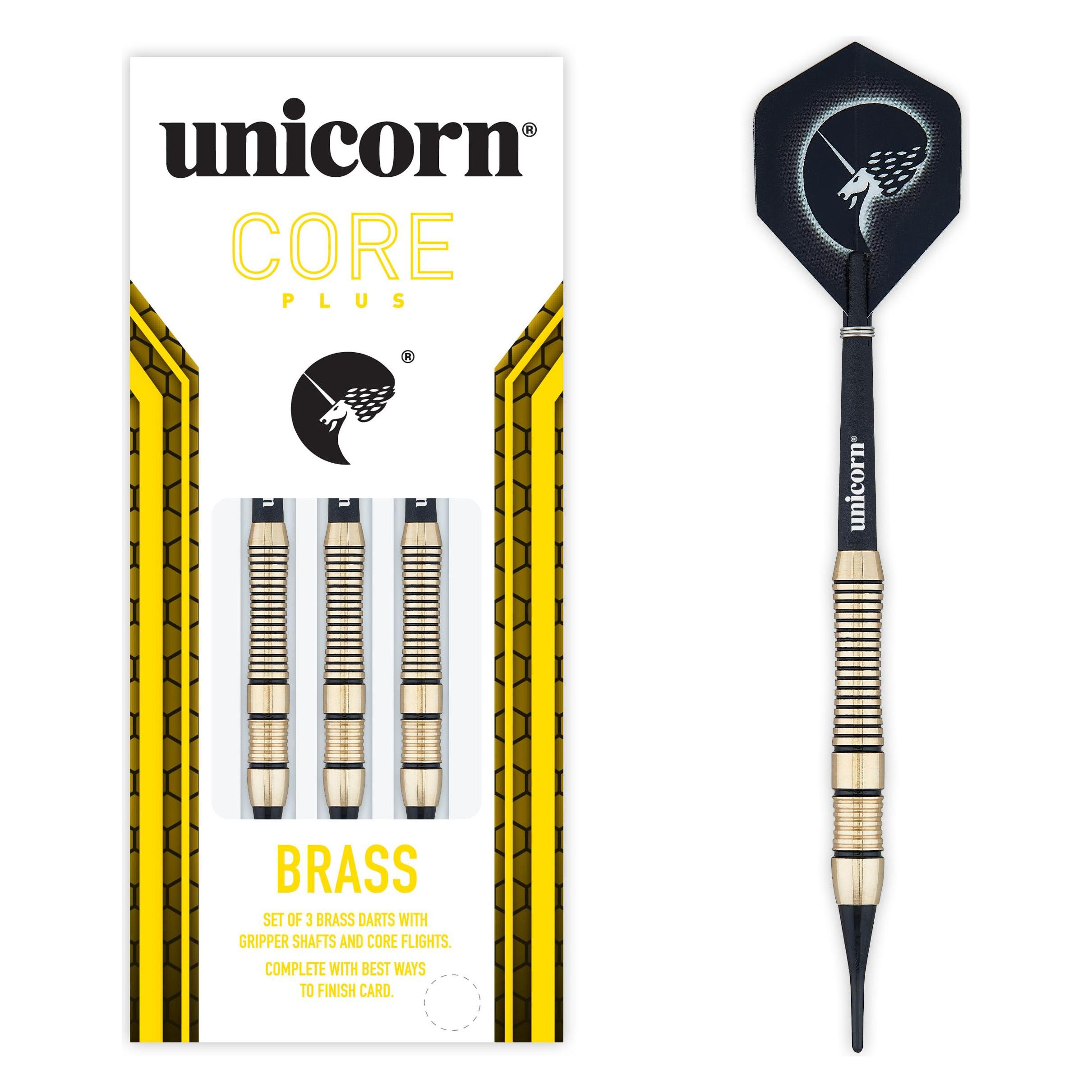 Unicorn Core+ Brass Soft Darts 1 Satz (16 g) (04288)